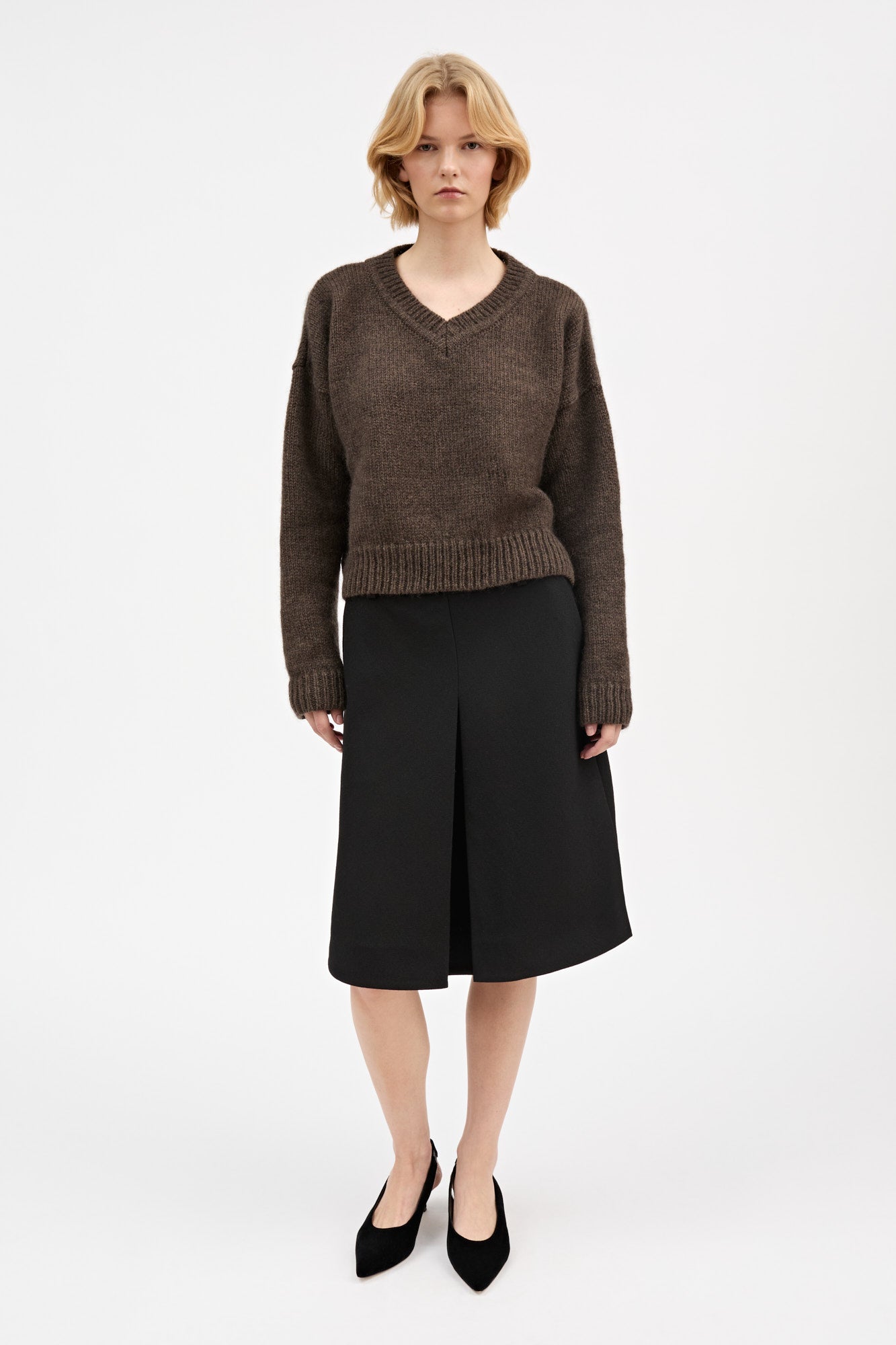 Skall Studio Elly jumper Knit Brown